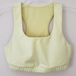 Athleta Sports Bra Yellow Size 32B